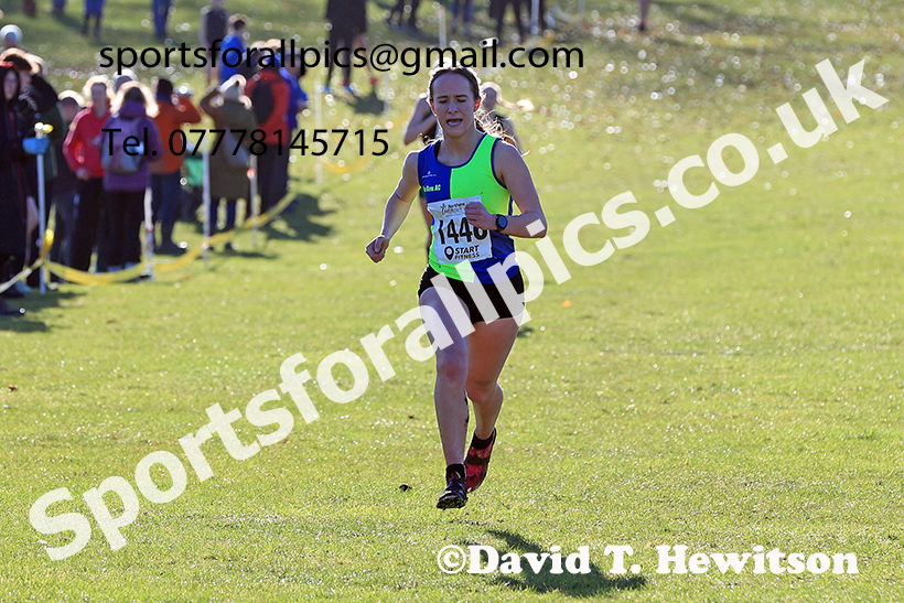 Junior Womens 2025 Northern Cross Country Champs, Tatton Park, Knutsford, Cheshire. Photo: David T. Hewitson/Sports for All Pics